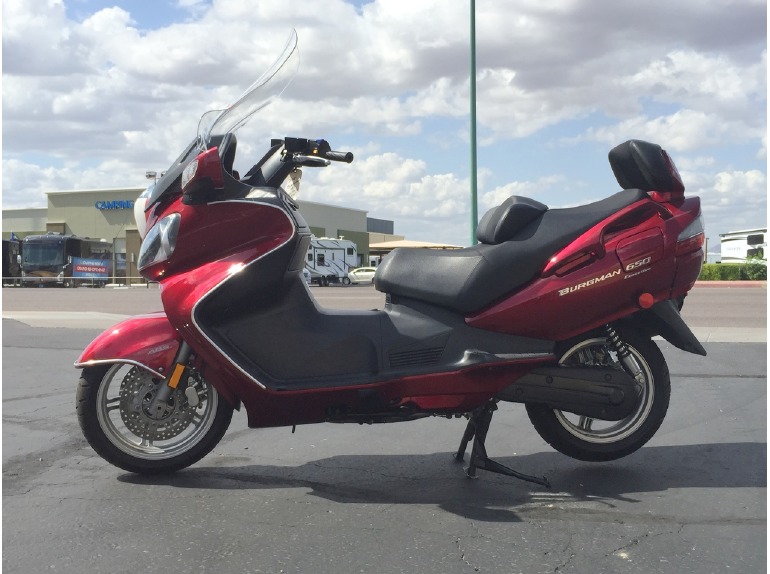 2007 SUZUKI MOTORS burgman AN650 executive  650 cc scooter AN 650 Touring