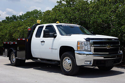 Chevrolet : C/K Pickup 3500 HD Work Truck, 6.6L Duramax Diesel, 1 Texas Owner 6.6 l duramax diesel 4 x 4 1 texas owner 9 ft cm goose neck flat bed extra clean