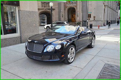 Bentley : Continental GT GTC Convertible 2-Door 2012 used turbo 6 l w 12 48 v automatic awd