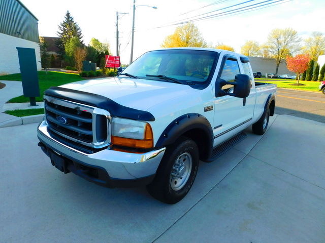 Ford : F-250 7.3 DIESEL 7.3 turbo diesel low mileage xlt long bed serviced warranty ext cab 00