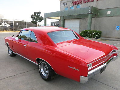 Chevrolet : Chevelle Super Sport 396 1966 chevy chevelle ss 396 damaged wrecked rebuildable project super sport 66