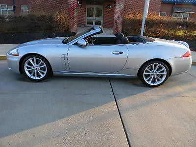 Jaguar : XKR XKR CONVERTIBLE 1 ownr supercharged heated cooled seats navi adaptive cruise warranty only 17 k