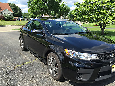 Kia : Forte EX Black 2010 Kia Forte Koup