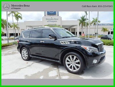 Infiniti : QX56 2012 Navigation Backup Camera RSE 21K Miles We Finance and assist with shipping and export-Call Russ Kerr 855-235-9345