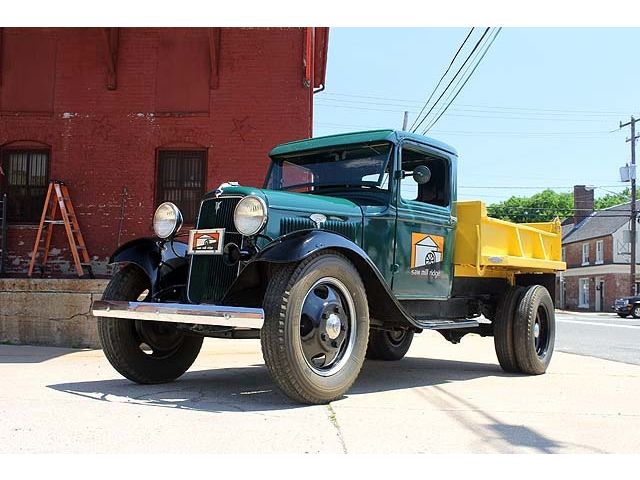 Ford : Model A Dump  Truck 1934 ford contractors special dump truck