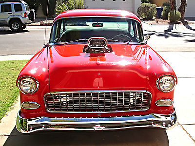 Chevrolet : Bel Air/150/210 Pro Street 1955 chevy bel air pro street small block with blower