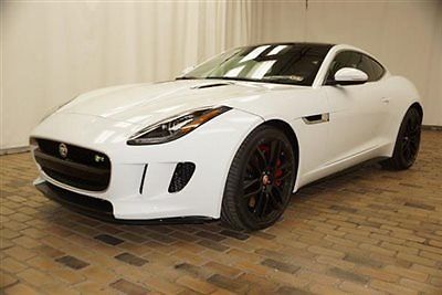 Jaguar : Other 2dr Coupe V8 R 2 dr coupe v 8 r f type executive manager demo 550 hp polaris white