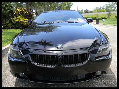 BMW : 6-Series 645Ci 05 645 ci convertible clean carfax navigation parking sensors xenon fl
