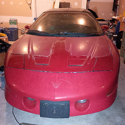 Pontiac : Trans Am GT 1993 pontiac trans am gt red 100 orig lt 1 eng t tops spoiler bose sys for parts