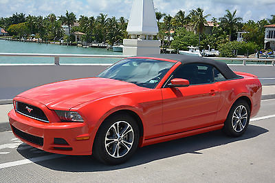 Ford : Mustang PREMIUM LEATHER SYNC SHAKER 2013 ford mustang convertible premium leather loaded sync 2014 2012