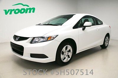 Honda : Civic LX Certified 2013 19K LOW MILES 1 OWNER 2013 honda civic coupe lx 19 k miles rearcam bluetooth 1 owner clean carfax vroom