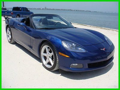 Chevrolet : Corvette Base Convertible 2-Door 2005 corvette conv rare lemans blue automatic 45 k miles florida car no rust