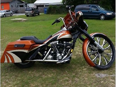 Harley-Davidson : Touring 2008 harley street glide 30 wheel custom bagger