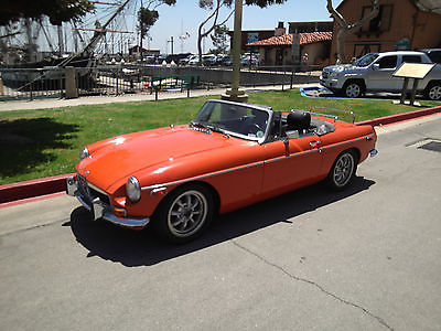 MG : MGB Roadster 1974 mgb roadster sleek garage kept beauty that will get you lots of compliments