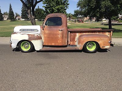 Ford : Other Pickups 5star 1951 ford 5 star truck rat rod original paint surface rust