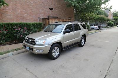 Toyota : 4Runner SUV Limited 2005 tan gold toyota 4 runner runs perfectly with only one owner