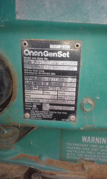 Onon RV Generator