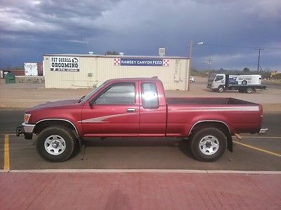 Toyota : Other DX V6 Xtracab 4WD 1995 toyota xtra extended cab pickup 4 x 4 2 dr pick up truck dx v 6 xtracab 4 wd