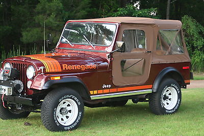 Jeep : Other Renegade Sport Utility 2-Door 1979 jeep cj 7 renegade sport utility 2 door 5.0 l