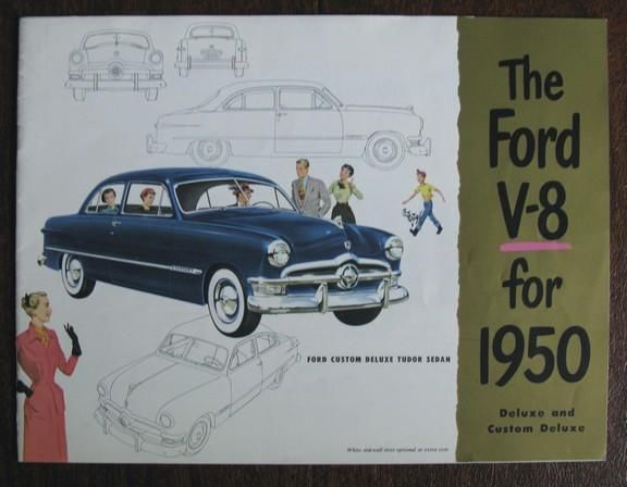 1950 Ford V8 Sales Catalog, 0