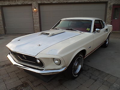 Ford : Mustang GT 1969 mustang fastback gt 50 000 mile survivor southern car