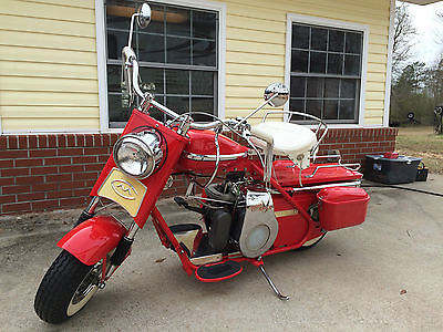 Cushman 1959 cushman super eagle scooter custom build finest one anywhere