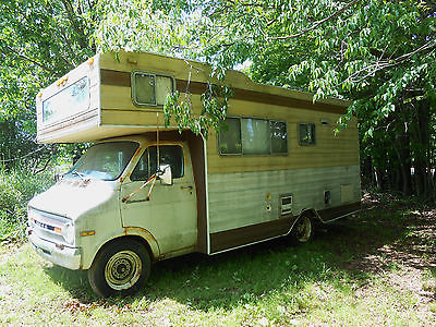 Dodge : Other ALL 1973 dodge sportsman motor home 360 engine automatic tranny parts or restore