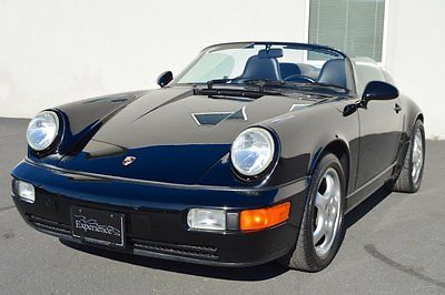 Porsche : 911 Speedster Convertible RARE 2 Owners Low Miles Well Maintained Excellent Condition Serviced Gleaming!