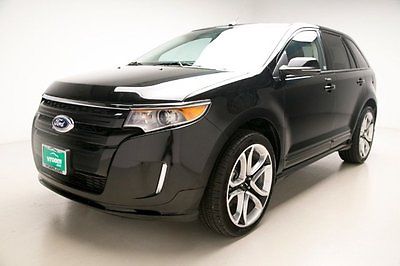 Ford : Edge Sport Certified 9K MILES 1 OWNER 2013 ford edge sport 9 k miles nav sunroof htd seats 1 owner clean carfax vroom