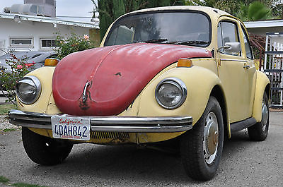 Volkswagen : Beetle - Classic Yellow 1972 volkswagen beetle classic