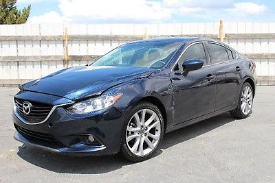 Mazda : Mazda6 i Touring 2015 mazda mazda 6 i touring repairable salvage wrecked damaged project rebuilder