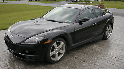 Mazda : RX-8 Base Coupe 4-Door 2005 mazda rx 8 black auto 110 k touring pkg sunroof excellent cond