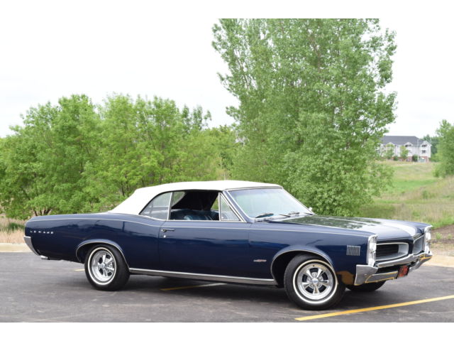 Pontiac : Le Mans Lemans 1966 pontiac lemans convertible v 8 phs docs