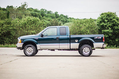 Ford : F-350 F350 7.3 4x4 MANUAL 6 SPEED LOW MILES 120K NICE!!! 1999 ford f 350 7.3 extended cab xlt only 120 k miles manual 4 x 4 rare truck wow