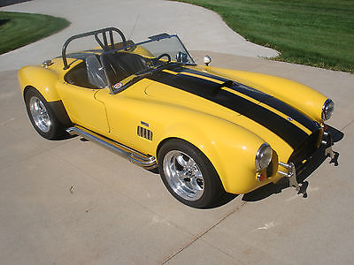Replica/Kit Makes : Cobra Black Rally Stripes 1966 cobra replica