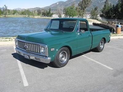 Chevrolet : C-10 Base 1971 71 chevy chevrolet c 10 swb original shortbed from california c 10 beautiful