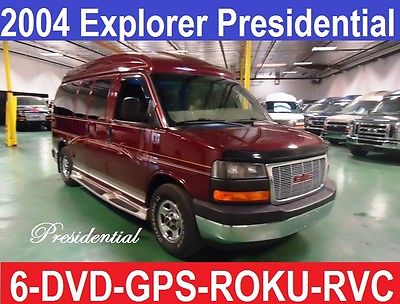 GMC : Savana Explorer with Presidential Upgrades Explorer Presidential Custom Conversion Conversion Van, 6DVD-GPS-RVC