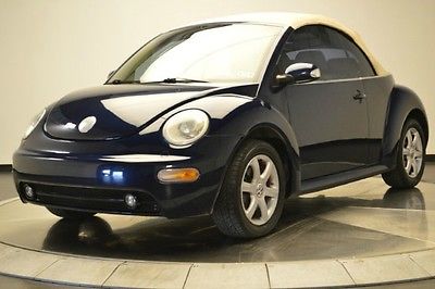 Volkswagen : Beetle-New GLS 2005 volkswagen new beetle convertible gls leather seats heated seats auto