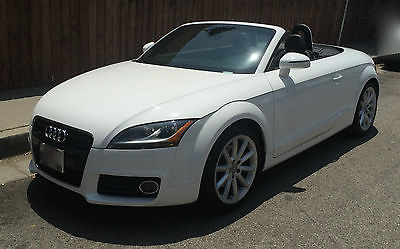 Audi : TT 2.0T Premium Plus Roadster 2011 white audi tt 2.0 t premium plus roadster