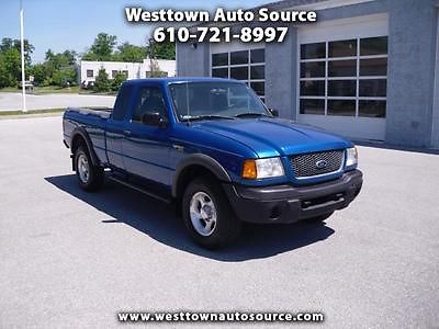 Ford : Ranger XLT SuperCab 4.0 Flareside w/Off-Road 4WD 2001 ford ranger xlt 4.0 5 speed 4 x 4 clean low miles
