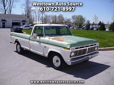 Ford : F-100 Ranger 1973 ford f 100 truck 360 auto ac