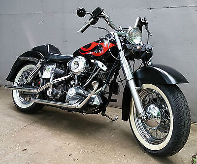 Harley-Davidson : Other Harley Davidson Shovelhead Bobber Chopper Old School FREE SHIPPING!!!