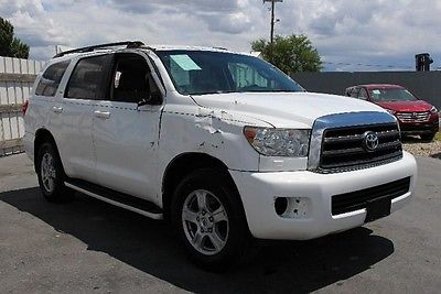 Toyota : Sequoia SR5 5.7L V8 4WD 2008 toyota sequoia sr 5 5.7 l v 8 4 wd repairable salvage wrecked damaged rebuilder