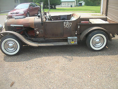 Ford : Model T Model T Bucket  1925 ford model t bucket chevy rat rod magazine feature car barris autographed
