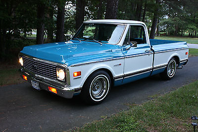 Chevrolet : C-10 STD 1971 chevy truck shortbed very nicely restored