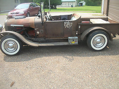 Ford : Model T Model T Bucket 1925 ford model t bucket chevy rat rod magazine feature car barris autographed