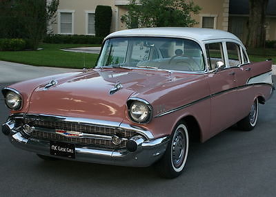 Chevrolet : Bel Air/150/210 210 SEDAN - WESTERN CAR - 40K MILES LIFETIME CALIFORNIA / NEVADA CAR - 1957 Chevrolet 210 Sedan - 40K MILES