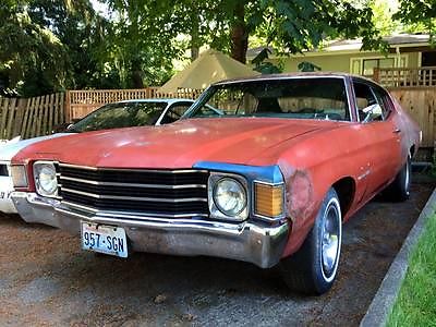 Chevrolet : Chevelle Malibu Hardtop 2-Door 1972 chevrolet chevelle malibu hardtop 2 door 5.7 l