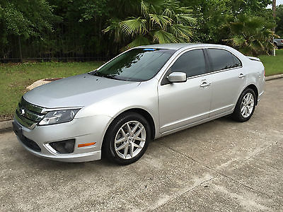 Ford : Fusion SEL Sedan 4-Door 2012 ford fusion sel sedan 4 door 2.5 l one owner clean carfax leather