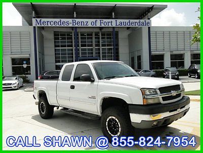 Chevrolet : Silverado 2500 DIESEL,4X4,LEATHER,AUTOMATIC,L@@K AT THIS CHEVY!!! 2003 chevrolet silverado 2500 hd diesel automatic leather 4 x 4 must l k